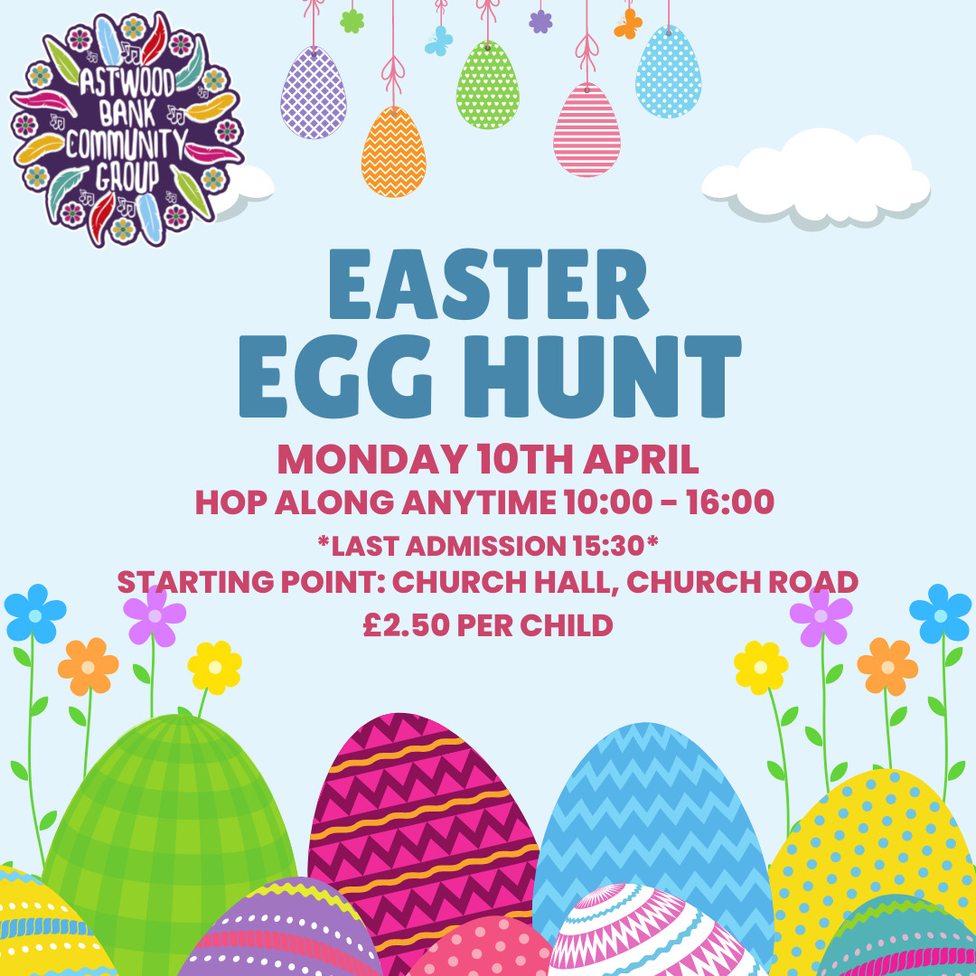 Easter Egg Hunt 2023 Astwood Bank Community GroupAstwood Bank